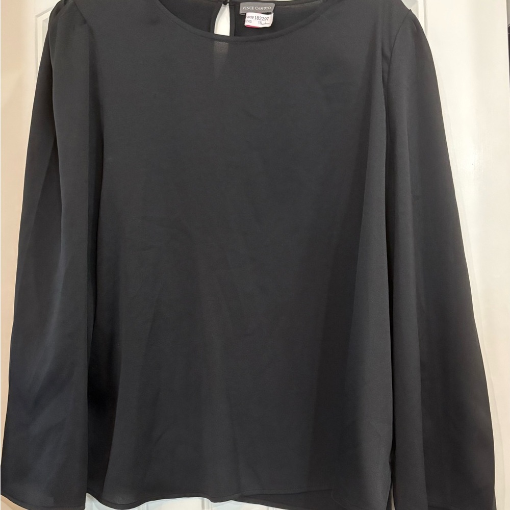 Vince Camuto Black Blouse